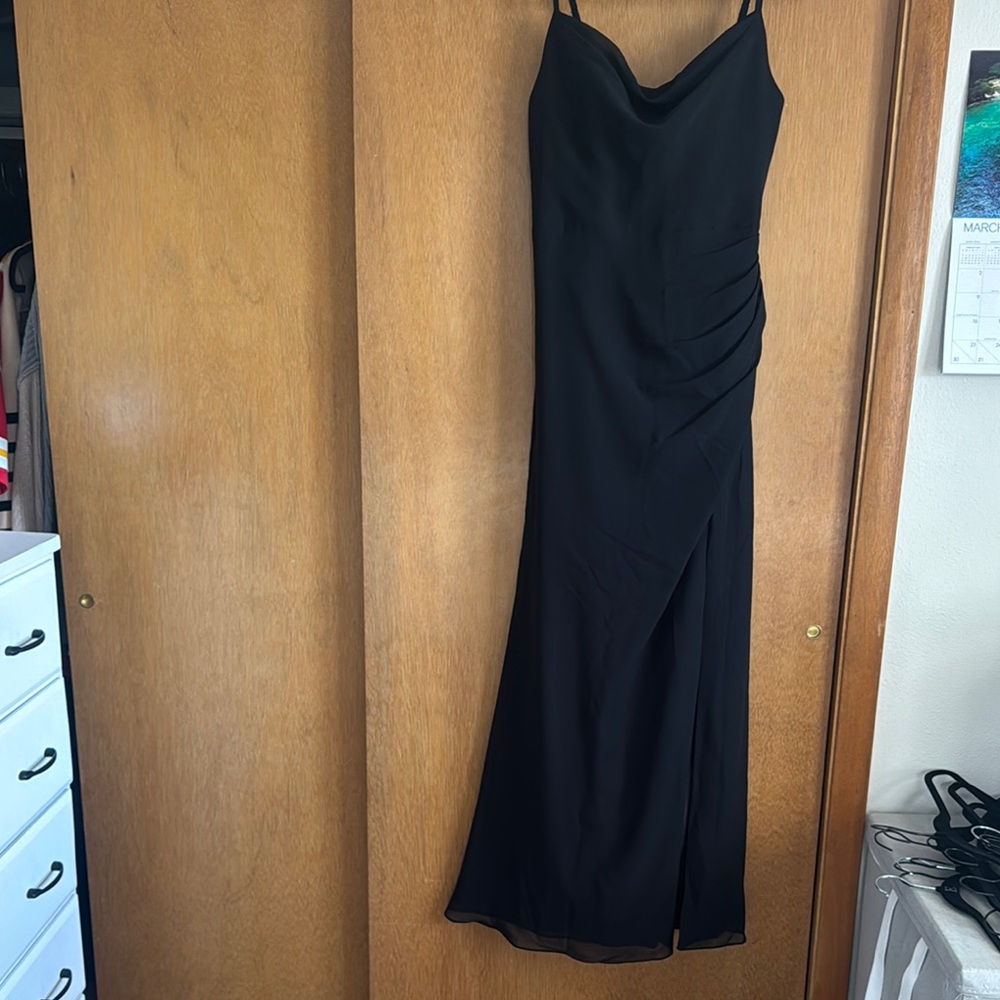 Elegant Black Evening Dress